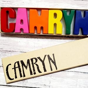 Personalized Name Crayons/ Letter Crayons